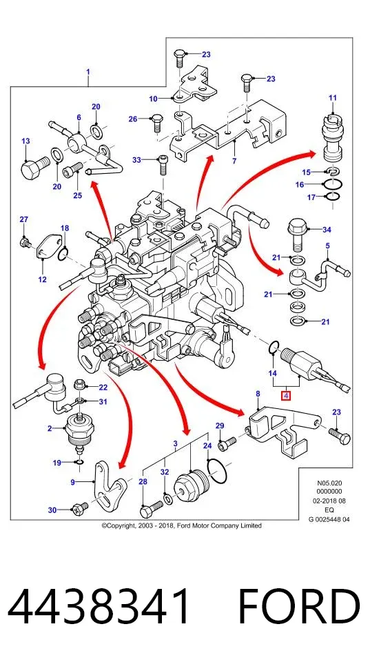  4438341 Ford
