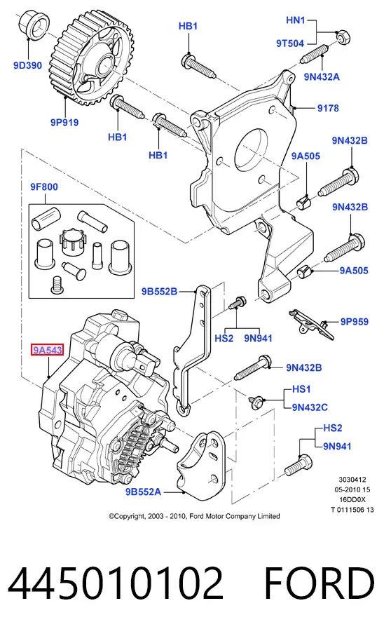 ТНВД 445010102 Ford