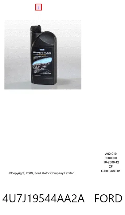Антифриз 4U7J19544AA2A Ford