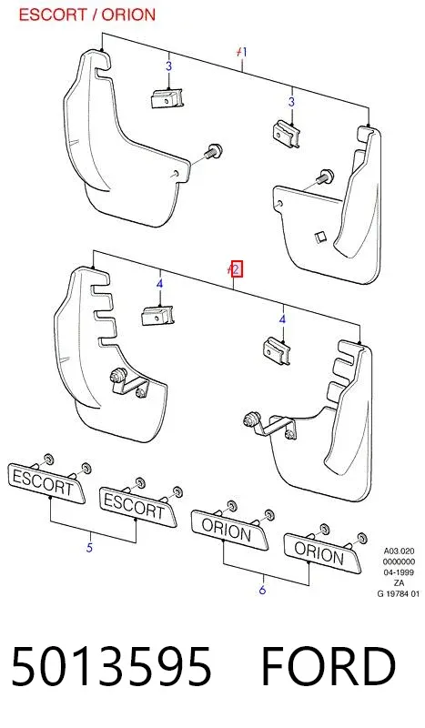  5013595 Ford
