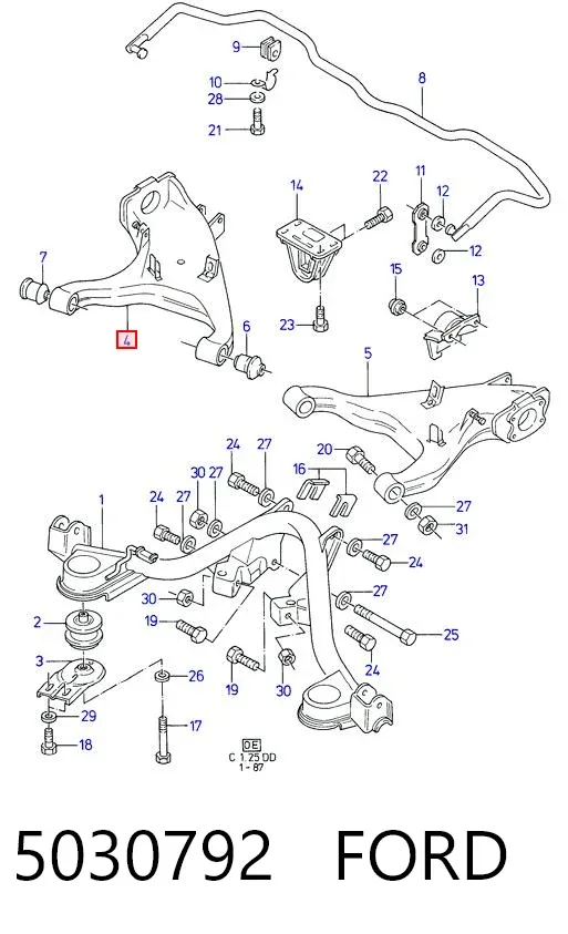  5030792 Ford