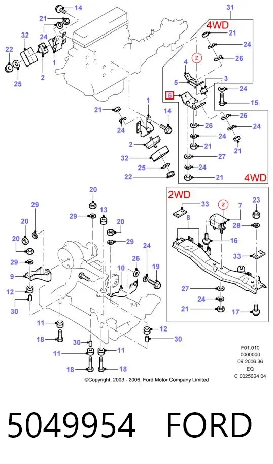  5049954 Ford
