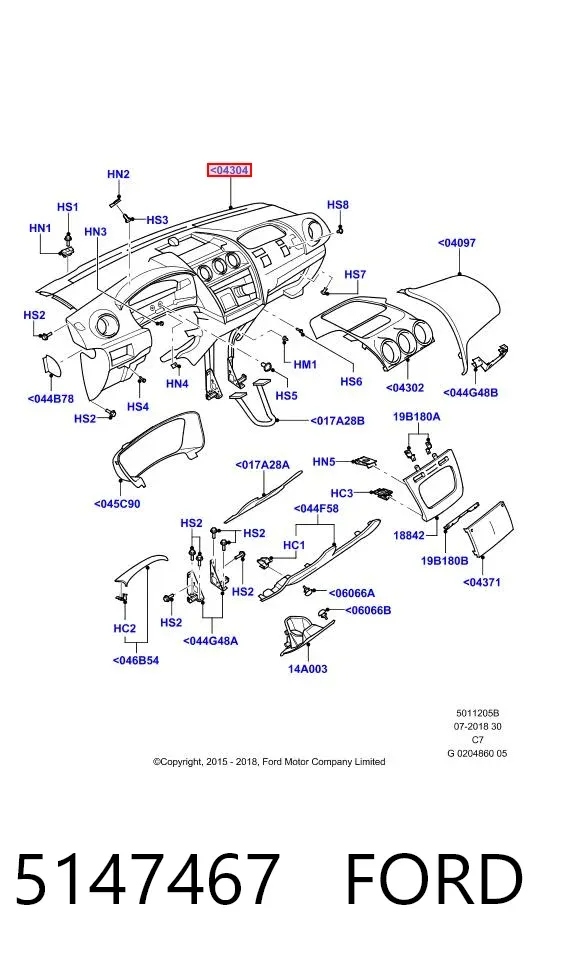 Торпедо 5147467 Ford