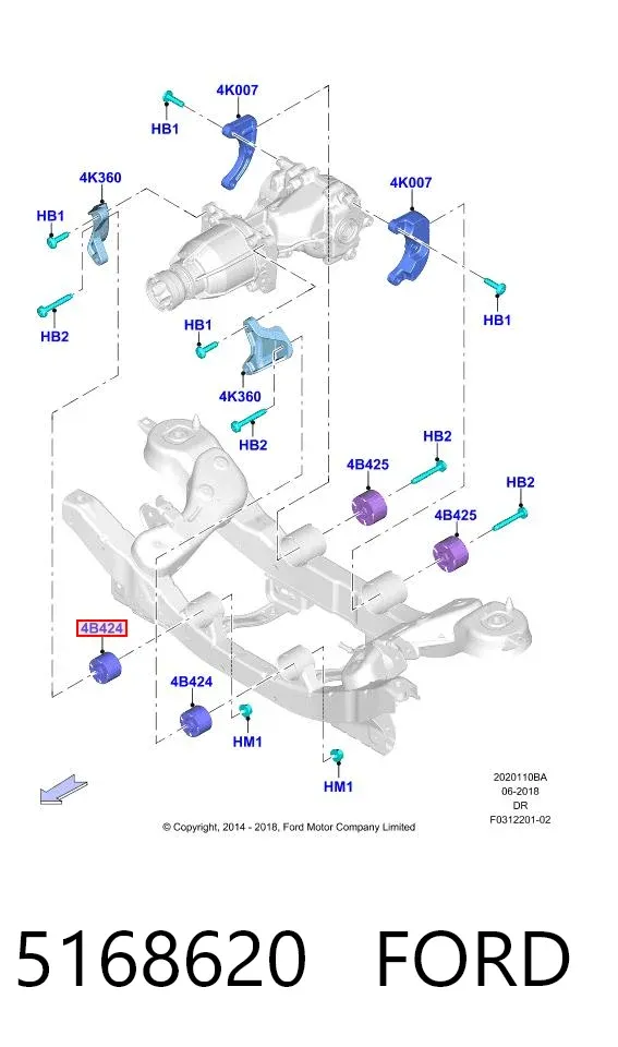  5168620 Ford