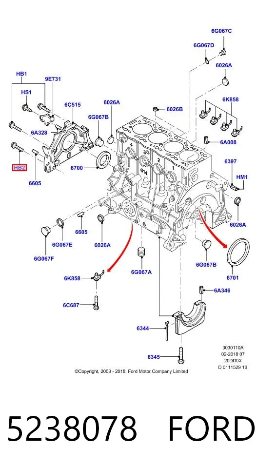  5238078 Ford