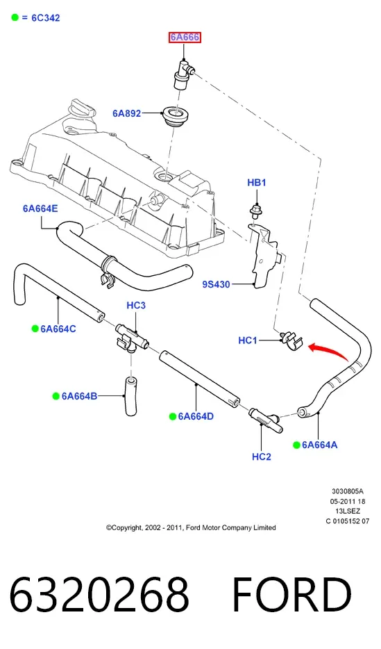  6320268 Ford
