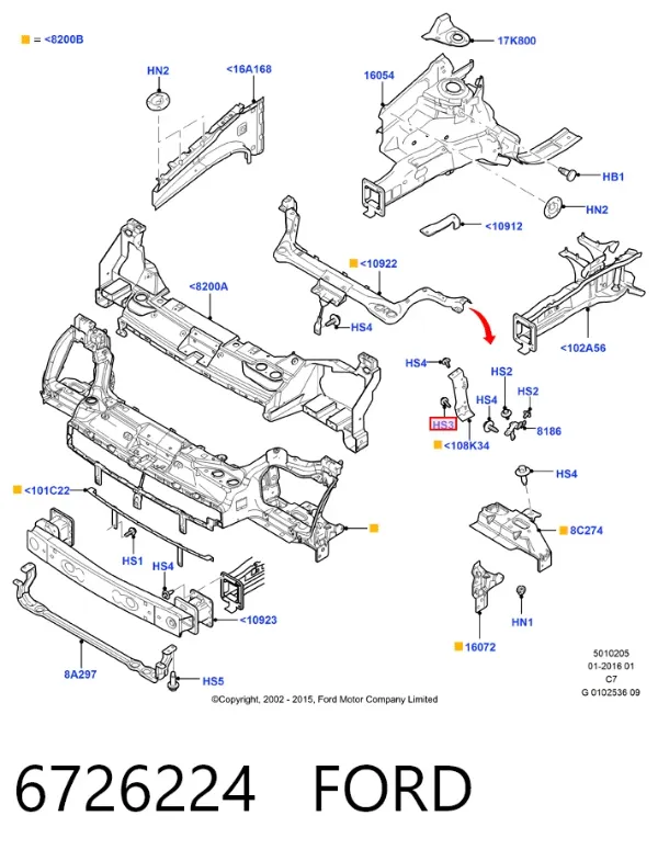  6726224 Ford