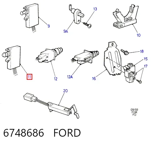  6748686 Ford