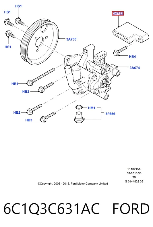  6C1Q3C631AC Ford