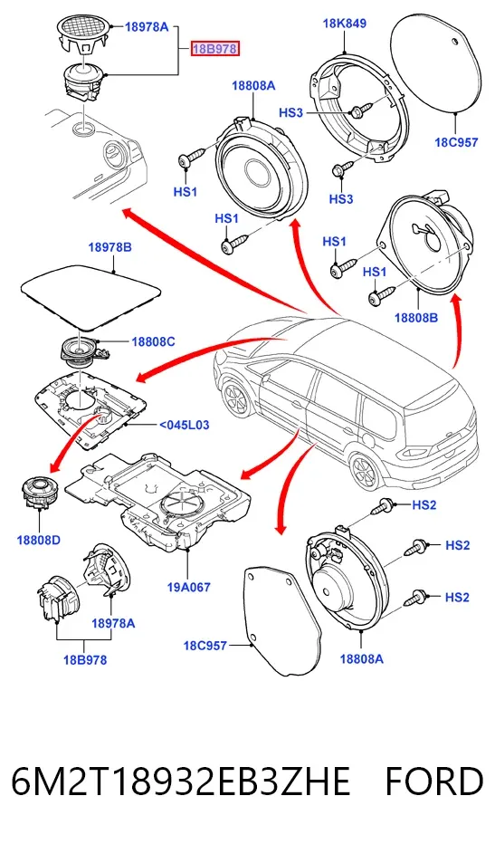  6M2T18932EB3ZHE Ford