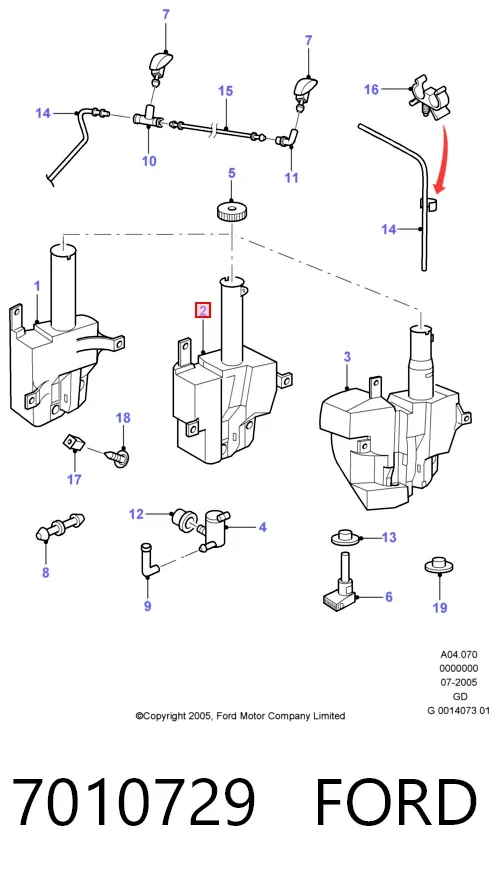  7010729 Ford