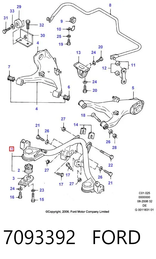  7093392 Ford