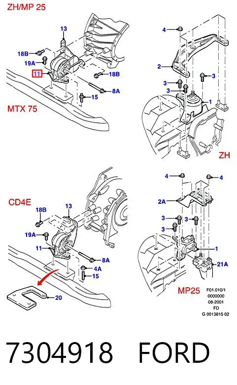  7304918 Ford