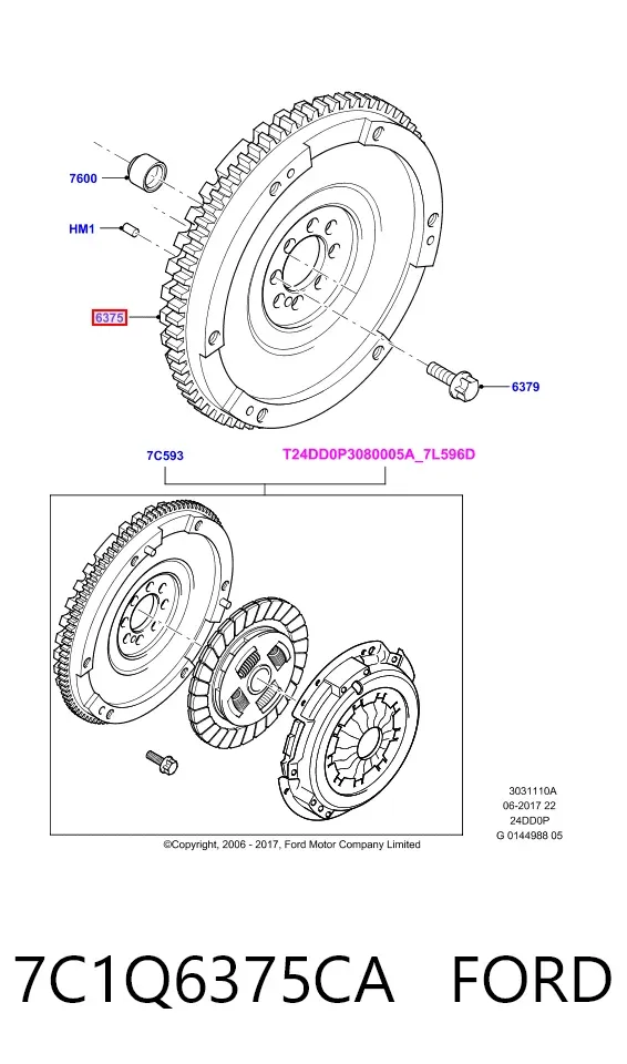  7C1Q6375CA Ford