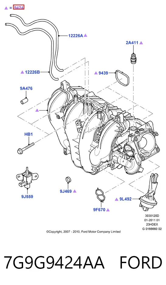  7G9G9424AA Ford