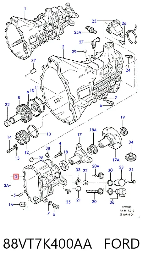  88VT7K400AA Ford
