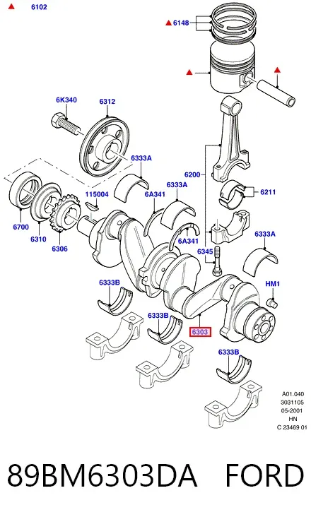  89BM6303DA Ford