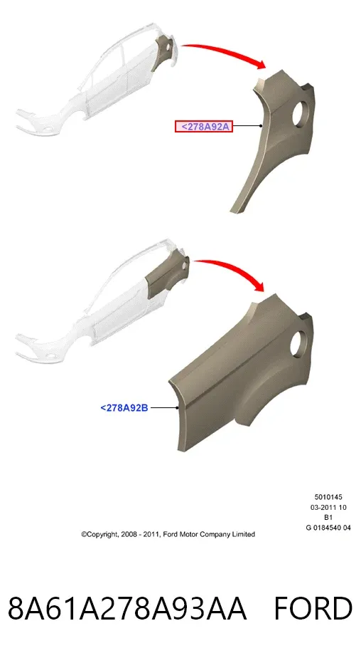  8A61A278A93AA Ford
