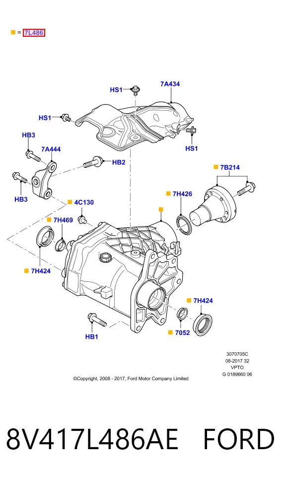  8V417L486AE Ford