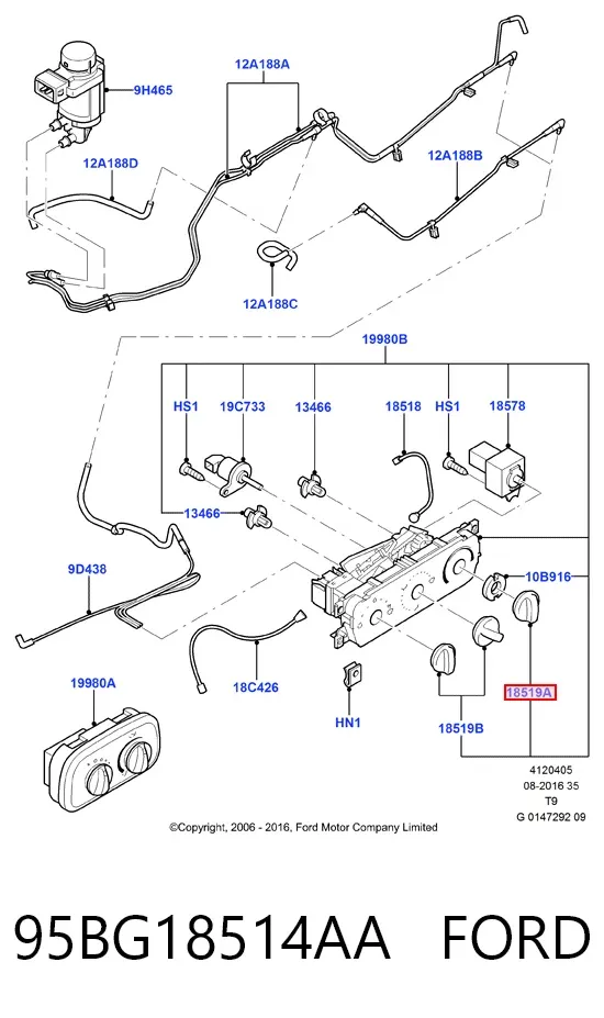  95BG18514AA Ford