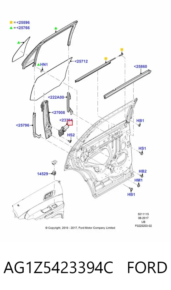  AG1Z5423394C Ford
