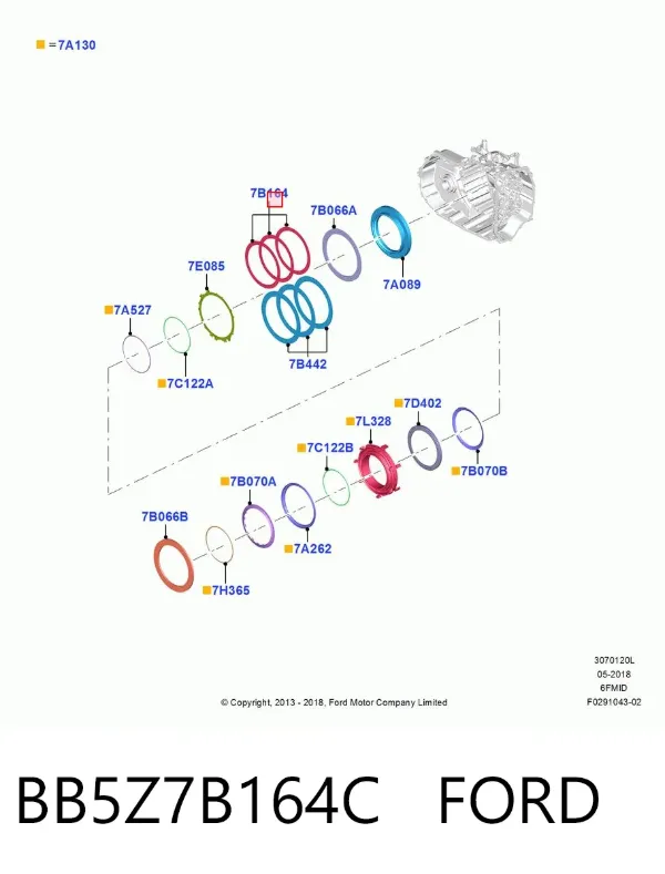  BB5Z7B164C Ford
