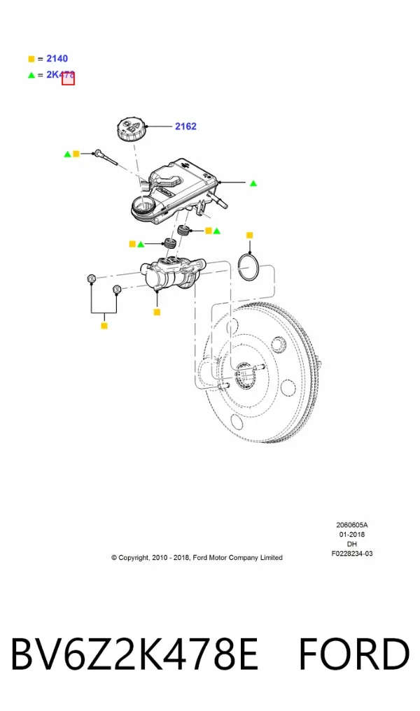  BV6Z2K478E Ford