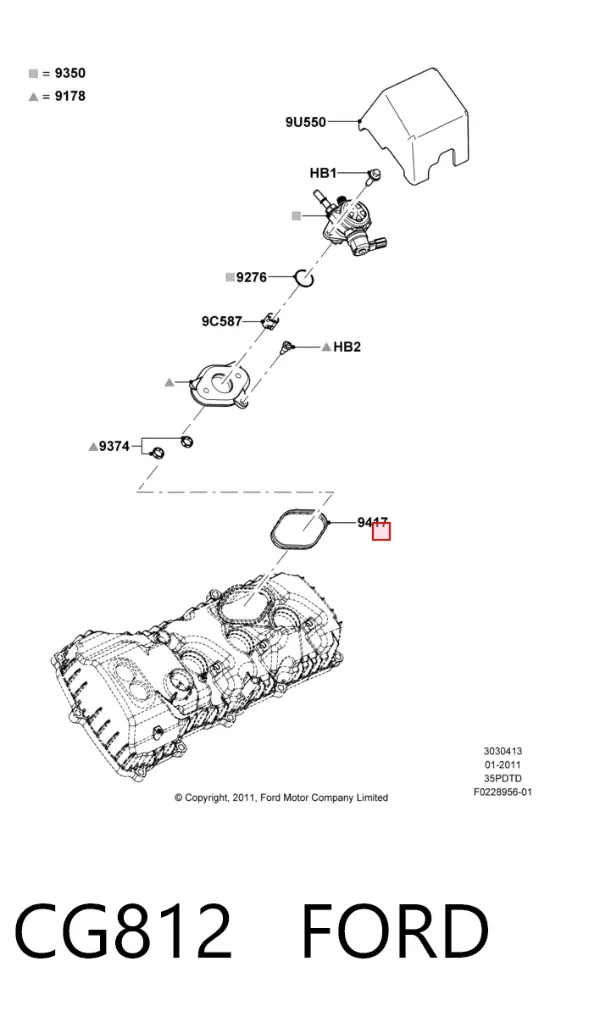  CG812 Ford