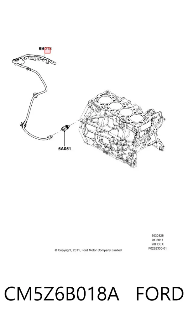  CM5Z6B018A Ford