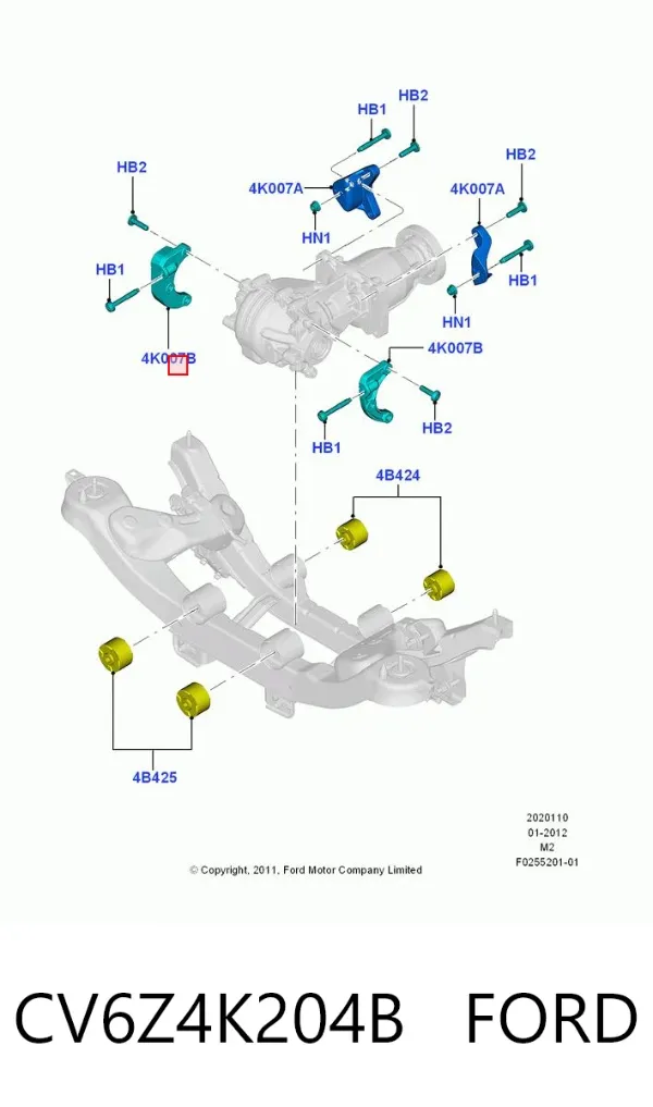  CV6Z4K204B Ford