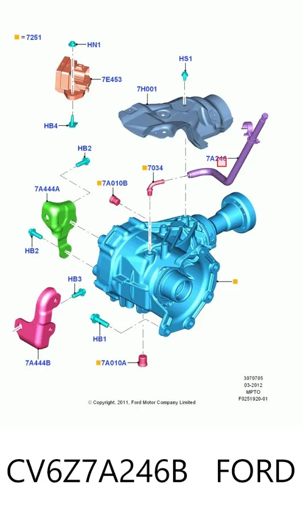  CV6Z7A246B Ford