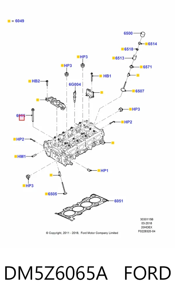  DM5Z6065A Ford