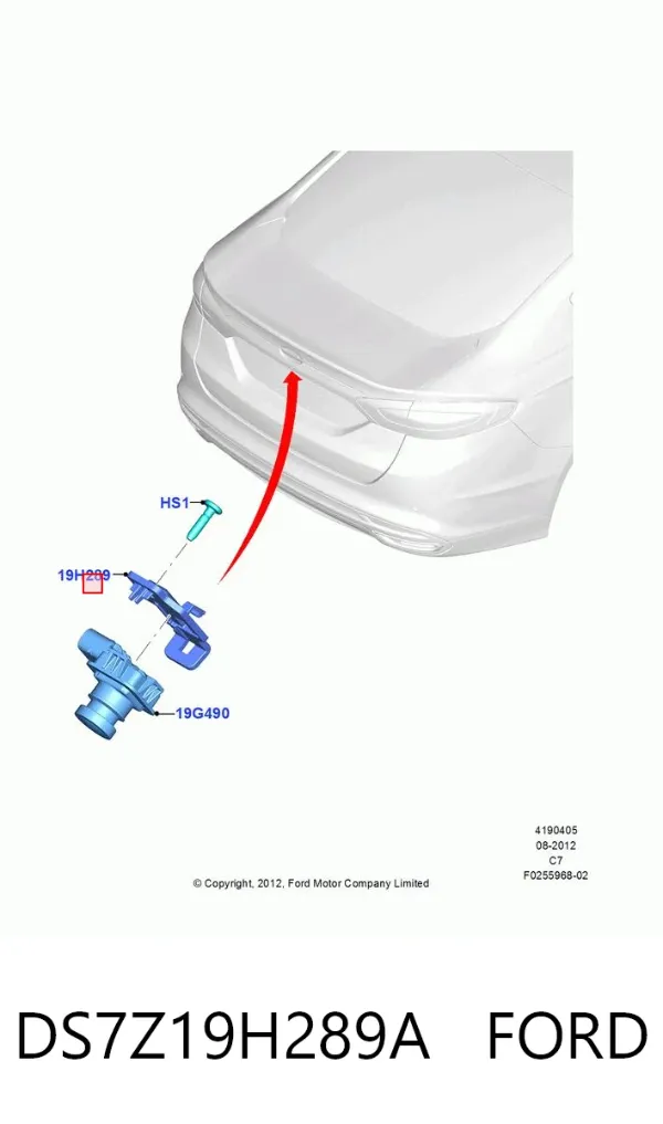  DS7Z19H289A Ford