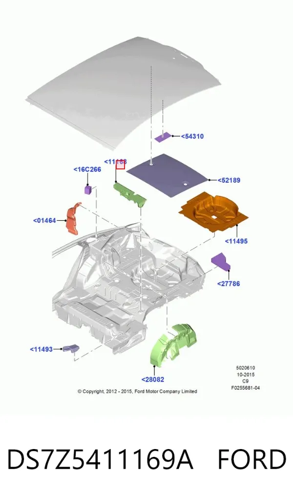 DS7Z5411169A Ford