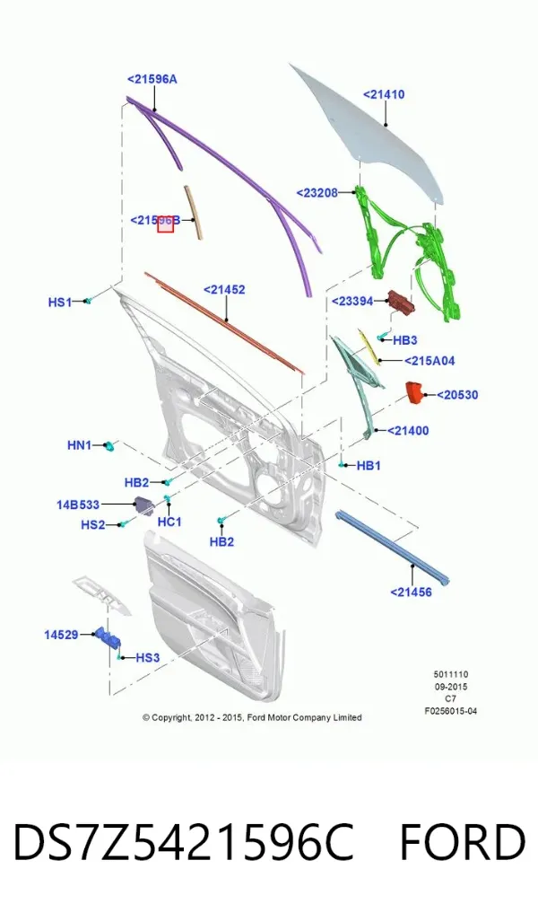  DS7Z5421596C Ford