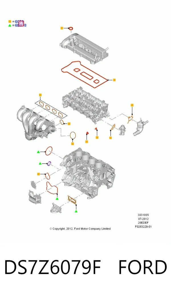  DS7Z6079F Ford