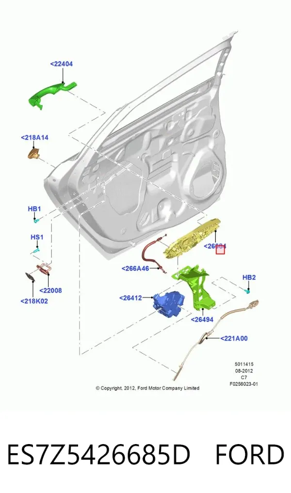  ES7Z5426685D Ford