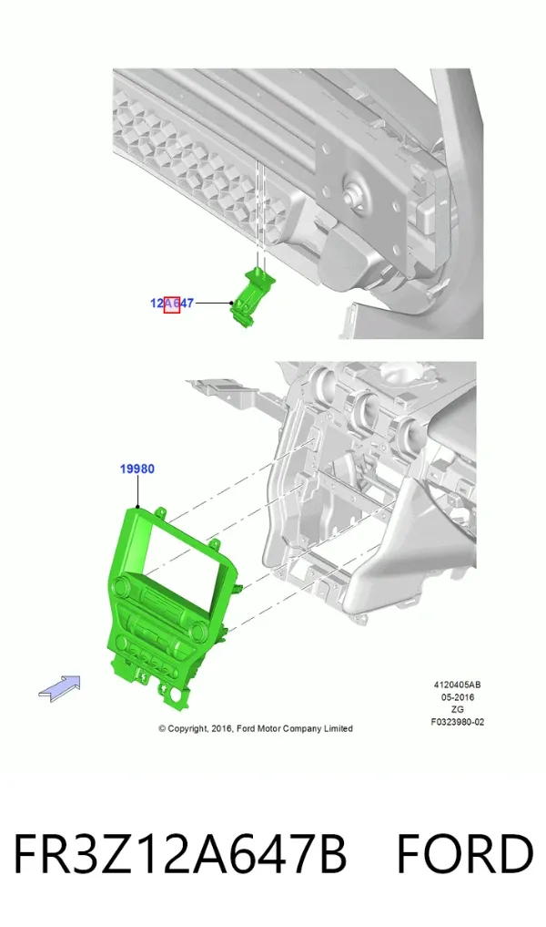  FR3Z12A647B Ford
