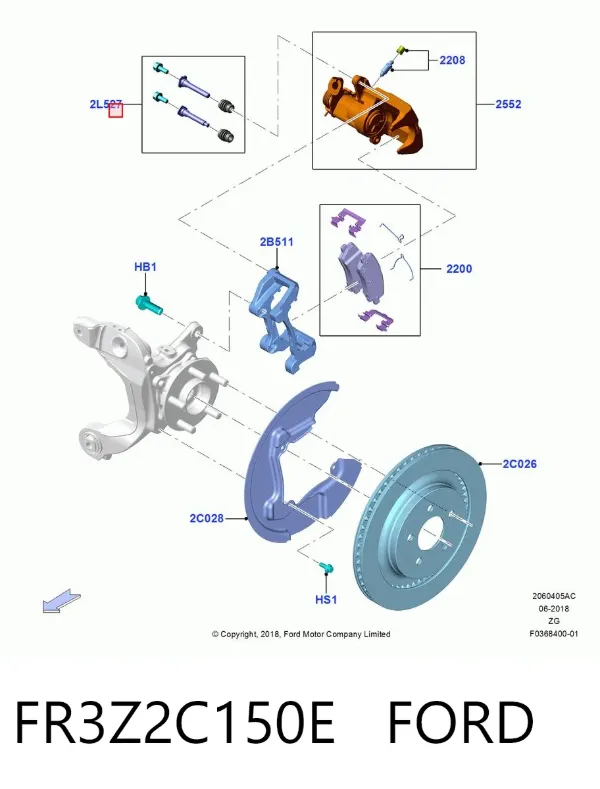  FR3Z2C150E Ford