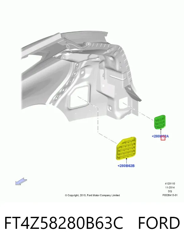  FT4Z58280B63C Ford