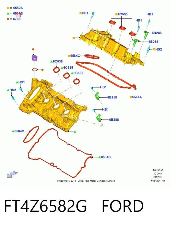  FT4Z6582G Ford