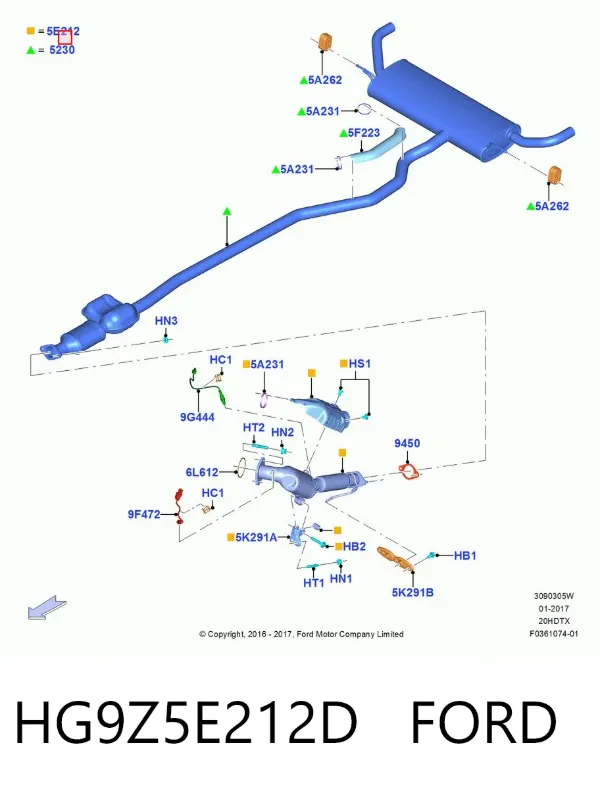 Катализатор Ford Fusion CD