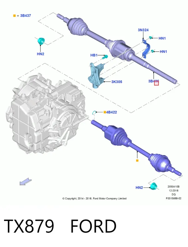  TX879 Ford
