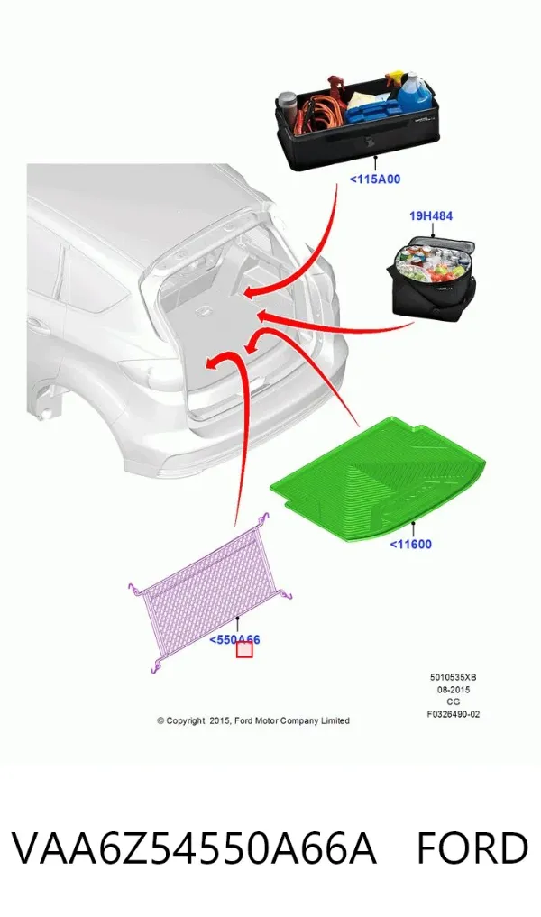  VAA6Z54550A66A Ford