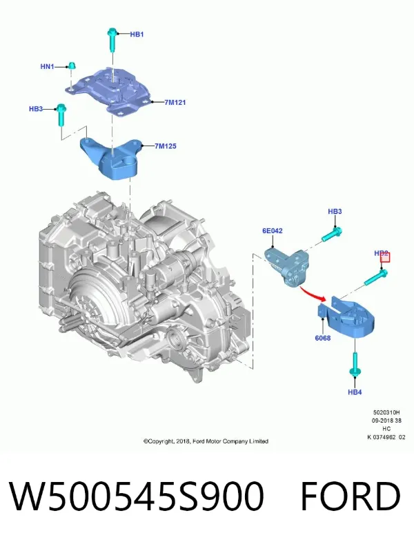  W500545S900 Ford