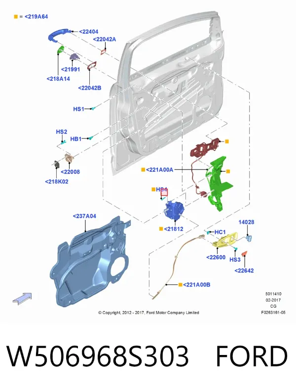  W506968S303 Ford