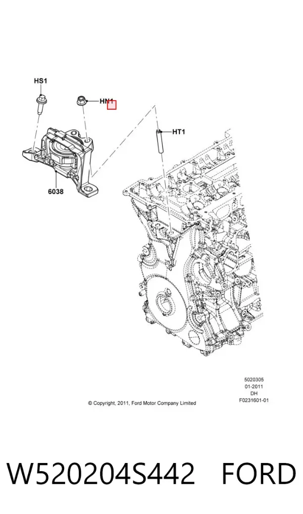  W520204S442 Ford