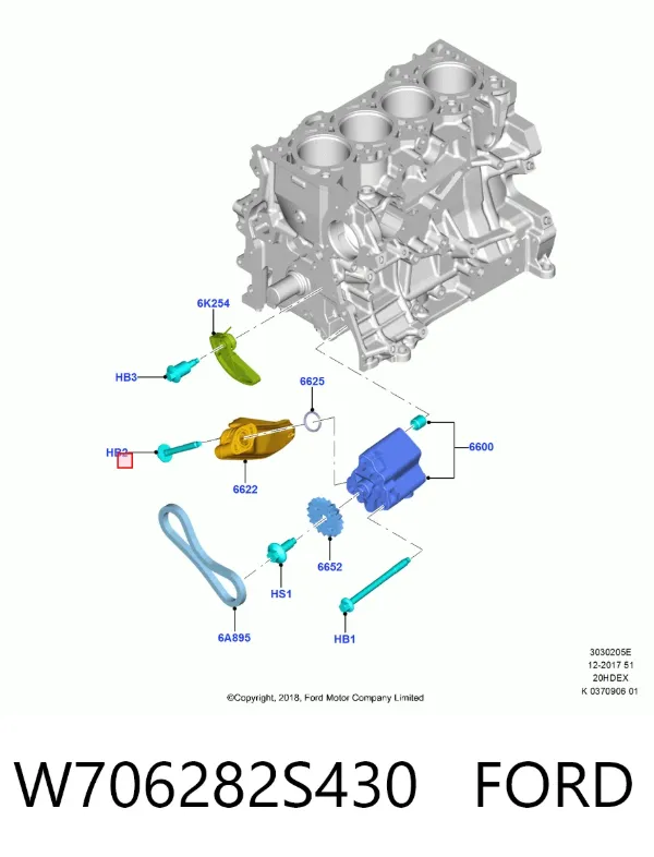  W706282S430 Ford