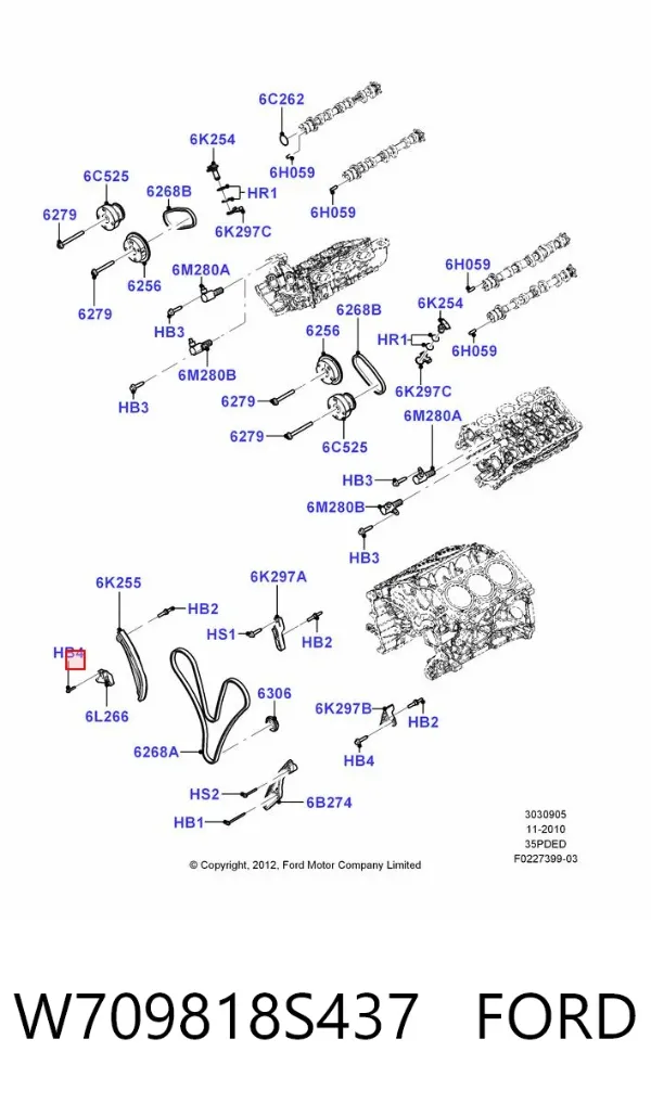  W709818S437 Ford