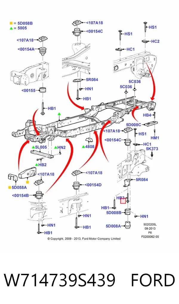  W714739S439 Ford